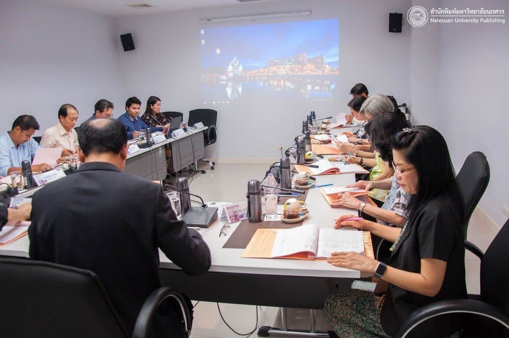 สำนักพิมพ์ ม.นเรศวร จัดประชุมกองบรรณาธิการ การจัดทำเอกสารสิ่งพิมพ์ทางวิชาการ ครั้งที่ 3/2561