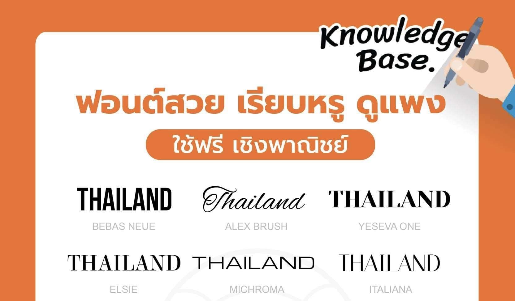 15 ฟอนต์ภาษาอังกฤษ สวย ๆ เรียบหรู ดูแพง ใช้ฟรีเชิงพาณิชย์