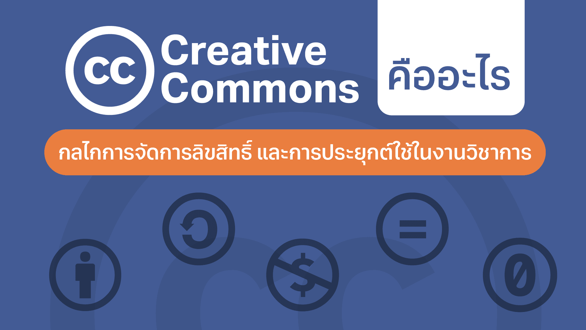 Creative Commons คือ