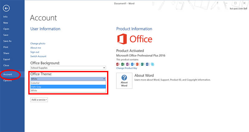 มาเปลี่ยน Theme และสีพื้นกระดาษใน MS Word เพื่อถนอมสายตากัน