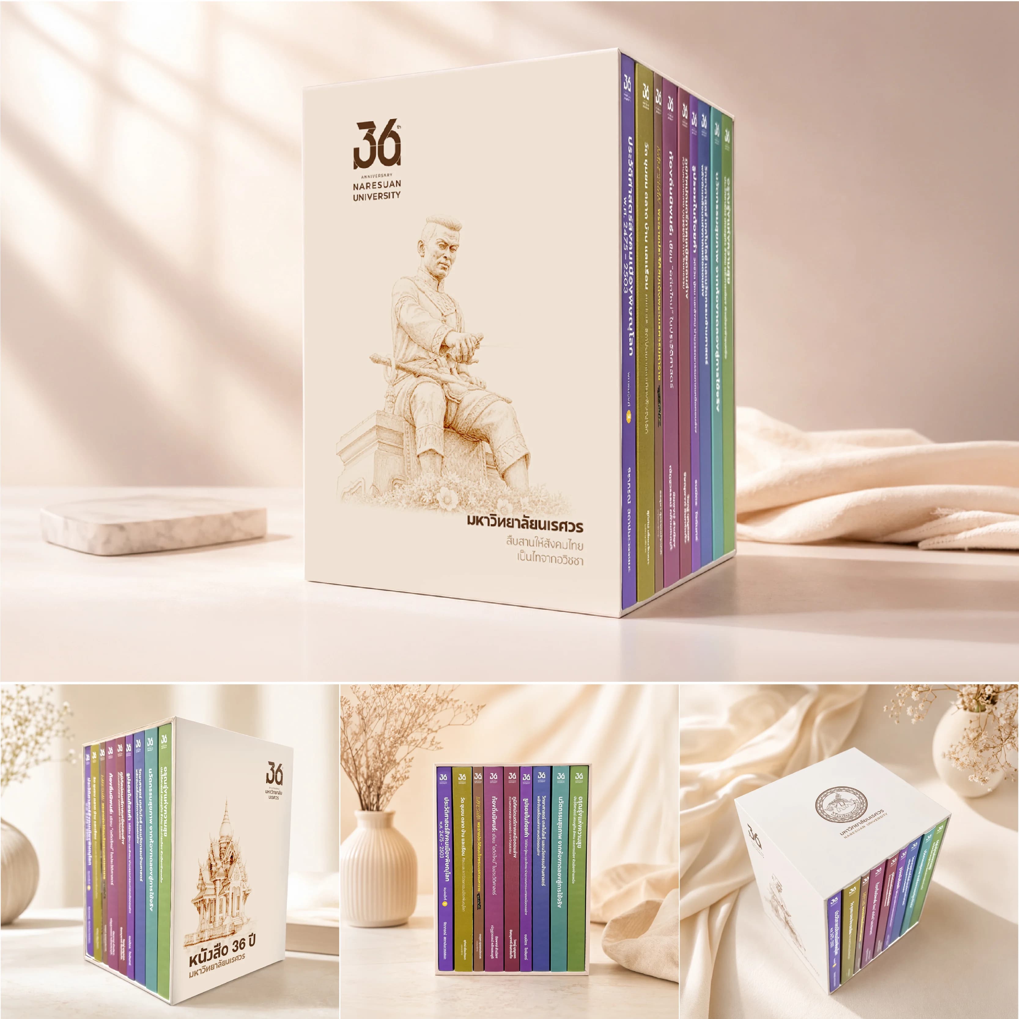 (Pre-Order) ชุดหนังสือ 36 ปี มหาวิทยาลัยนเรศวร (Box Set)