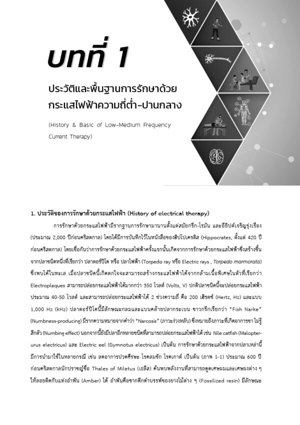 ไฟฟ้าบำบัดสำหรับนักกายภาพบำบัด พิมพ์ครั้งที่ 4 - Image 4