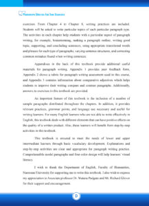 Paragraph Writing for Thai Students