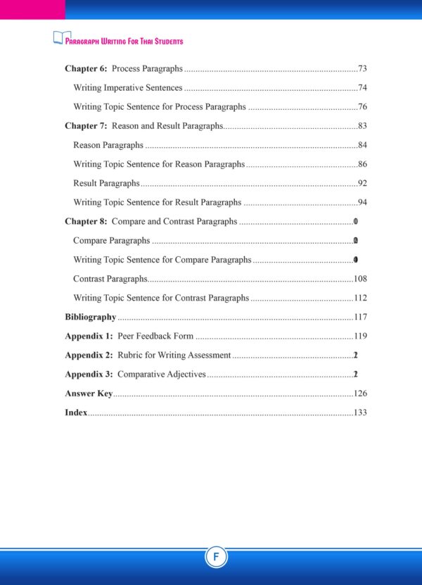 Paragraph Writing for Thai Students