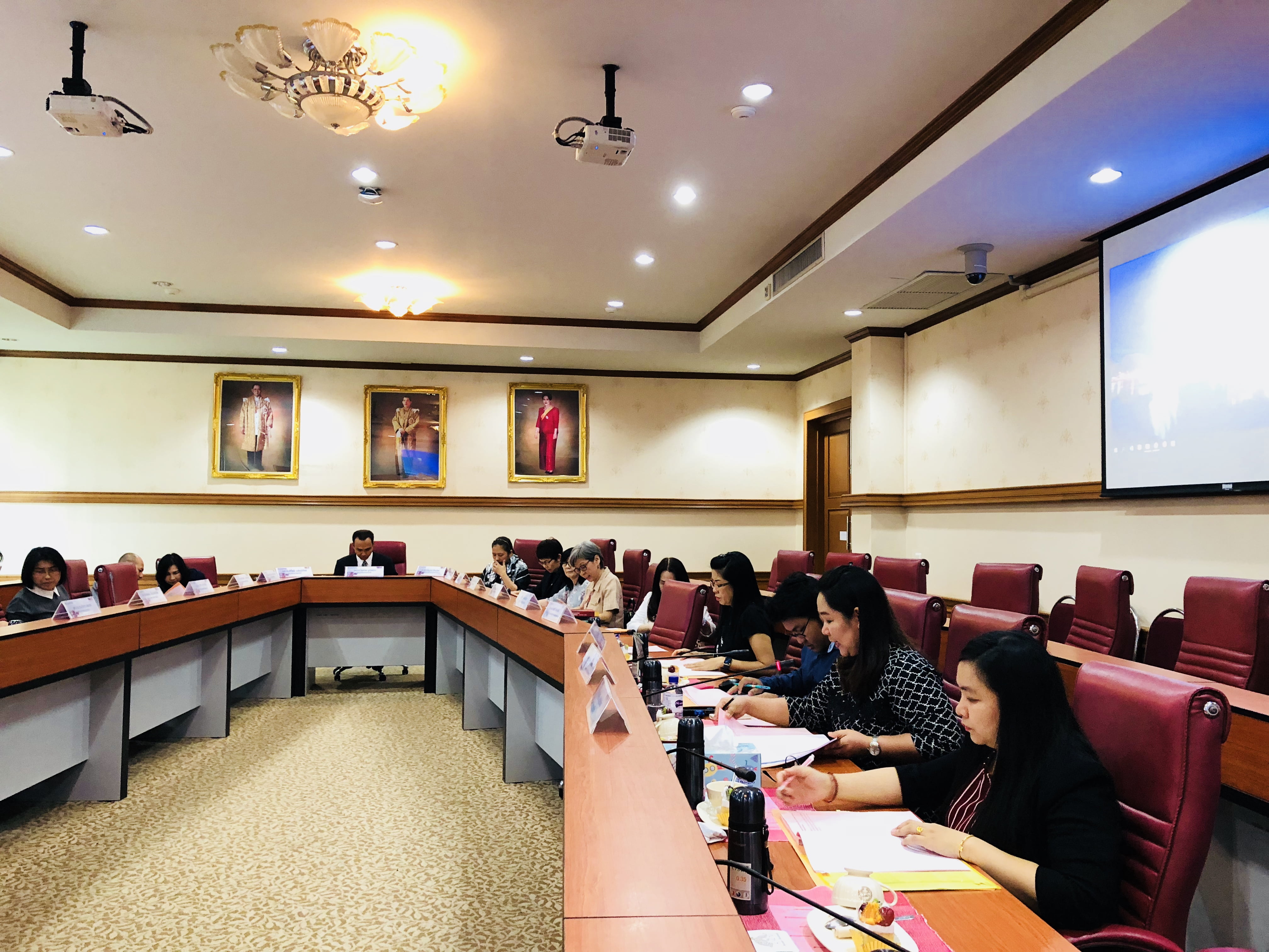 ประชุมกองบรรณาธิการ การจัดทำเอกสารสิ่งพิมพ์ทางวิชาการ ครั้งที่ 2/2561